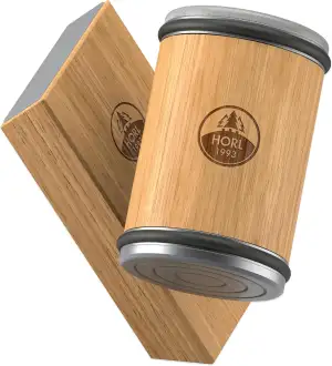 HORL2 Eiche Rollschleifer Messerschärfer: Schärfen Sie Ihre Messer mühelos! Deutscher Präzisions-Küchenmesserschärfer für rasiermesserscharfe Klingen mit magnetischer Halterung, 15° & 20° Winkel