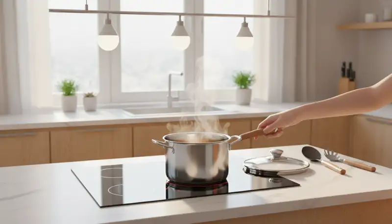 Die richtige Topfgröße: Stromsparen beim Kochen